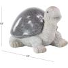 imageDeco 79 Polystone Turtle Decorative Garden Sculpture Indoor Outdoor Garden Statue Outdoor Sculpture 13quot x 12quot x 10quot White