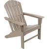imageDeco 79 Resin Solid Adirondack Chair 31quot x 32quot x 38quot Dark BlueBrown