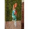 imageDeco 79 Shell Spiral Waterfall Windchime 5quot x 5quot x 32quot Teal