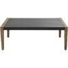 imageDeco 79 Wood Outdoor Chair with Cushions 27quot x 26quot x 35quot Dark GrayCoffee Table