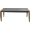 imageDeco 79 Wood Outdoor Chair with Cushions 27quot x 26quot x 35quot Dark GrayCoffee Table