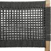 imageDeco 79 Wood Outdoor Chair with Cushions 27quot x 26quot x 35quot Dark GrayStool