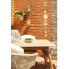 imageThe Novogratz Metal Geometric Windchime 7quot x 1quot x 48quot Gold