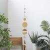 imageThe Novogratz Metal Geometric Windchime 7quot x 1quot x 48quot Gold