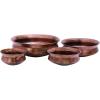 imageDeco 79 31311 Metal Planter Set of 4 22quot18quot14quot11quot Copper
