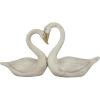 imageDeco 79 Magnesium Oxide Swan Indoor Outdoor Planter Large Planter Pot Planter 30quot x 10quot x 19quot White32 x 7 x 17