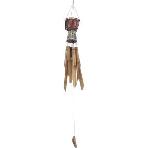 imageDeco 79 43432 Wind Chime RedBrownWhiteBlackBlueGreen