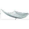 imageCosmoLiving by Cosmopolitan Aluminum Live Edge Tray 16quot x 11quot x 5quot Silver