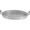 imageDeco 79 38183 Metal Galvn Trays Set of 3 21quotx19quotx18quot