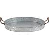 imageDeco 79 38183 Metal Galvn Trays Set of 3 21quotx19quotx18quot