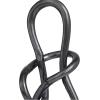 imageDeco 79 Aluminum Metal Abstract Decorative Sculpture Swirl Home Decor Statue Accent Figurine 7quot x 4quot x 13quot GoldDark Gray