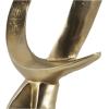 imageDeco 79 Aluminum Metal Abstract Decorative Sculpture Swirl Home Decor Statue Accent Figurine 7quot x 4quot x 13quot GoldGold