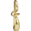 imageDeco 79 Aluminum Metal Abstract Decorative Sculpture Swirl Home Decor Statue Accent Figurine 7quot x 4quot x 13quot GoldGold
