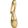 imageDeco 79 Aluminum Metal Abstract Decorative Sculpture Swirl Home Decor Statue Accent Figurine 7quot x 4quot x 13quot GoldGold