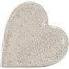 imageDeco 79 Aluminum Metal Heart Decorative Sculpture Slanted Home Decor Statue with Cube Textured Exterior Accent Figurine 9quot x 3quot x 9quot GoldSilver
