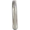 imageDeco 79 Ceramic Heart Decorative Sculpture Abstract Overlapping Home Decor Statue Accent Figurine 11quot x 2quot x 10quot SilverSilver