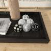imageDeco 79 Glam Ceramic Orbs ampamp Vase Filler with Assorted Patterns Set of 6 3quotD BlueBlack