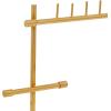 imageDeco 79 Marble Jewelry Stand with Rectangular Base 12quot x 4quot x 13quot GoldGold