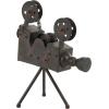 imageDeco 79 Metal Film Decorative Sculpture Camera Home Decor Statue Accent Figurine 12quot x 7quot x 15quot Brown