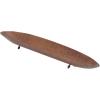imageDeco 79 Metal Living Room Decor Tray Ottoman Tray Set of 2 Serving Tray 36quot 29quotW Brown36 x 7 x 4