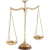 imageDeco 79 Metal Small Vintage Style Decorative Scales with Red and Green Floral Accents 12quot x 4quot x 12quot Gold