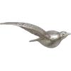 imageDeco 79 Polystone Bird Home Wall Decor Metallic 3D Sculpted Floating Wall Sculpture Set of 3 Wall Art 10quot10quot10quotH GoldSILVER