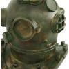 imageDeco 79 Polystone Diver Helmet 8quot x 9quot x 10quot Bronze