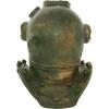 imageDeco 79 Polystone Diver Helmet 8quot x 9quot x 10quot Bronze
