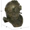 imageDeco 79 Polystone Diver Helmet 8quot x 9quot x 10quot Bronze