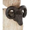 imageDeco 79 Polystone Pig Decorative Sculpture Home Decor Statue Accent Figurine 13quot x 4quot x 7quot Dark BrownCream