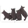 imageDeco 79 Polystone Pig Decorative Sculpture Home Decor Statue Accent Figurine 13quot x 4quot x 7quot Dark BrownDark Brown