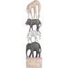 imageDeco 79 Polystone Pig Decorative Sculpture Home Decor Statue Accent Figurine 13quot x 4quot x 7quot Dark BrownMulti Colored
