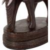 imageDeco 79 Polystone Pig Decorative Sculpture Home Decor Statue Accent Figurine 13quot x 4quot x 7quot Dark BrownMulti Colored