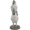 imageDeco 79 Polystone Pig Decorative Sculpture Home Decor Statue Accent Figurine 13quot x 4quot x 7quot Dark BrownWhite