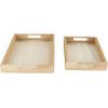 imageWood Metal Tray S3 17quot 20quot 24quotW  3095919 x 119 x 22