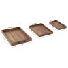 imageWood Metal Tray S3 17quot 20quot 24quotW  3095924 x 15 x 2