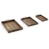 imageWood Metal Tray S3 17quot 20quot 24quotW  3095924 x 15 x 2