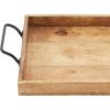 imageWood Metal Tray S3 17quot 20quot 24quotW  3095924 x 15 x 2