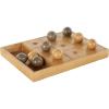 imageDeco 79 Wood Home Decor Game Set Decorative Board Game with 9 Balls Board Game 12quot x 16quot x 2quot Brown