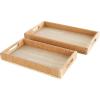 imageWood Metal Tray S3 17quot 20quot 24quotW  3095919 x 119 x 22