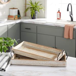 imageWood Metal Tray S3 17quot 20quot 24quotW  30959266 x 122 x 44