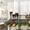 imageCosmoLiving by Cosmopolitan Aluminum Metal Abstract Decorative Candle Holder Melting Drip Candle Stand Set of 3 Candlestick Holder 12quot 10quot 8quotH GoldBlack