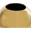 imageCosmoLiving by Cosmopolitan Ceramic Decorative Vase Centerpiece Vase with Abstract Gold Melting Drips Flower Vase for Home Decoration 15quot x 5quot x 11quot BlackGold