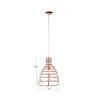 imageDeco 79 59284 Iron Bell Pendant Lamp with Bulb Bronze