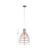 imageDeco 79 59284 Iron Bell Pendant Lamp with Bulb Bronze
