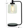 imageDeco 79 67722 Metal Glass Table Lamp 20quotH