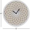 imageDeco 79 85279 Wall Clock BrownWhite