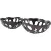 imageDeco 79 Aluminum Metal Decorative Bowl Decorative Bowl Drip Decorative Containers with Open Frame Design Set of 2 Decorative Keepsake Boxes 13quot 11quot W BlackBlack
