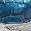 imageDeco 79 Aluminum Metal Turtle Handmade Serving Bowl  set of 3 8quot x 6quot x 2quot Multi ColoredBlue