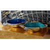 imageDeco 79 Aluminum Metal Turtle Handmade Serving Bowl  set of 3 8quot x 6quot x 2quot Multi ColoredMulti Colored
